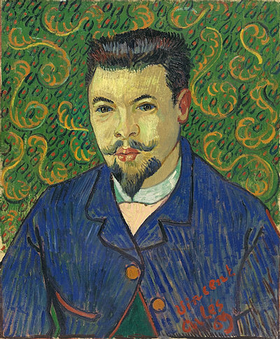 Vincent van Gogh, Portret van Félix Rey, 1889, Poesjkin Museum, Moskou
